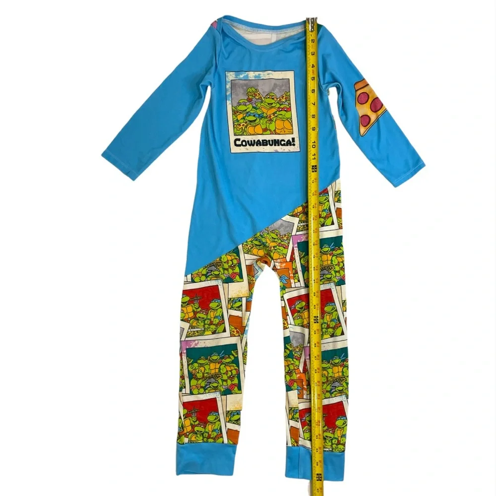 Blue Teenage Mutant Ninja Turtles Long Sleeve Bodysuit